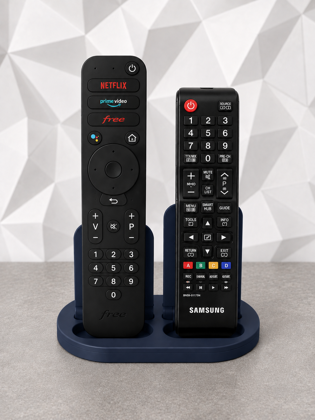 EMASETO TWIN WAVE Support 2 télécommandes