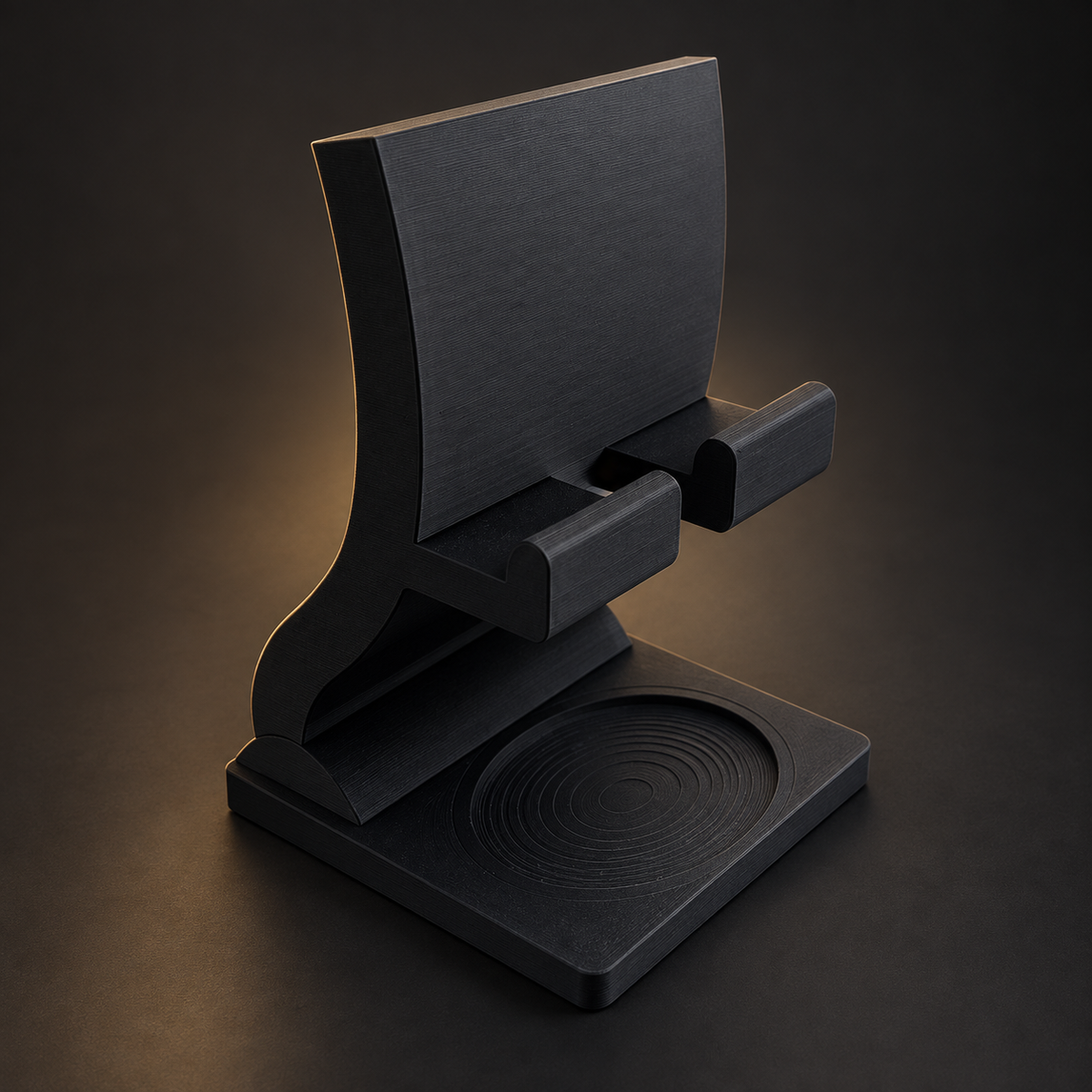 Support téléphone Noir, vue 2 sur 5
